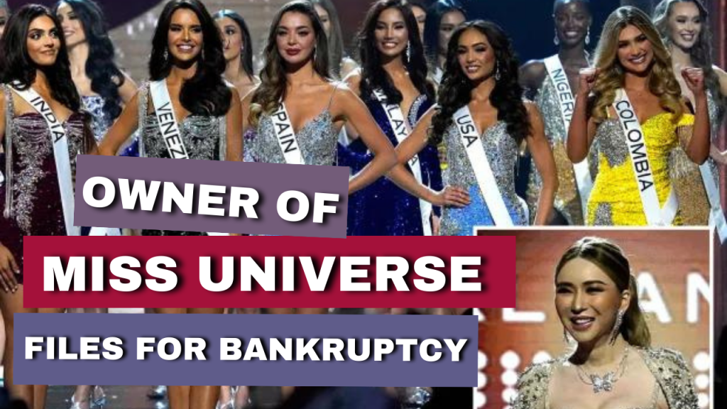 Miss Universe files for BANKRUPTCY – Pageants & Prosecco, The Podcast